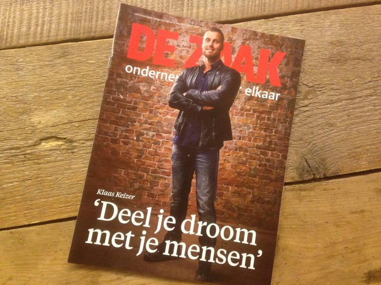 Alles over ondernemers in magazine De Zaak